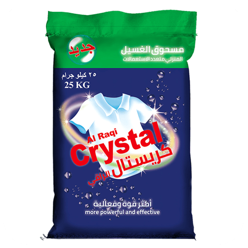 Crystal Al Raqi Detergent Powder, 25Kg
